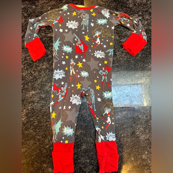 Little Sleepies Justice League Zippy 3-6 Months - Picture 3 of 7